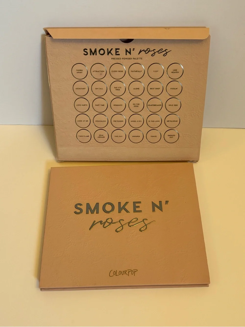 COLOURPOP Smoke 'N Roses Smokey Rose Eyeshadow Palette 30 Shade BRAND NEW UNUSED